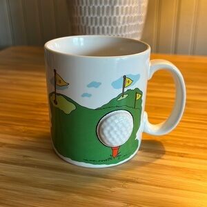 Vintage 18th Hole Golf Mug By Russ Berrie & Co